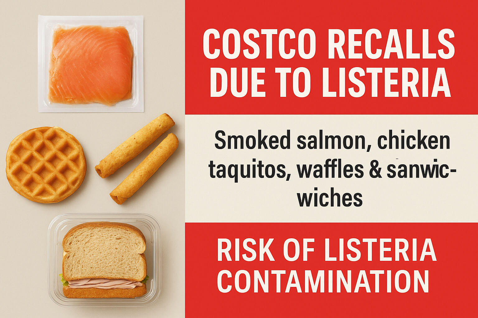 Costco Recalls Foods Nationwide Over Listeria Scare 1 costco recalls listeria