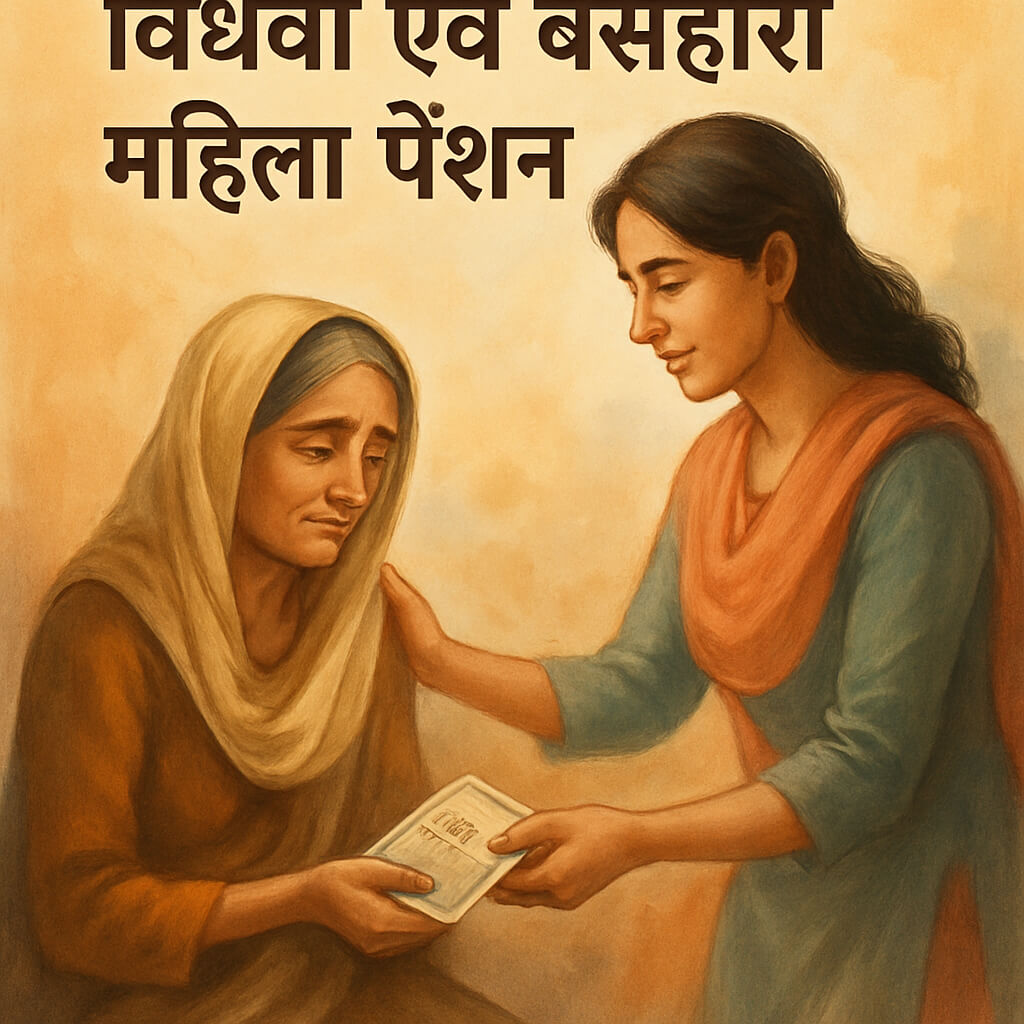 विधवा एवं बेसहारा महिला पेंशन योजना विधवाओं के लिए वित्तीय सुरक्षा और सहायता 15 widow pension scheme haryana