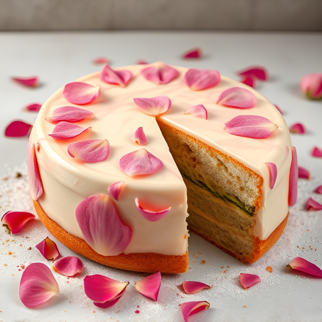 12 Ultra-Realistic Cake Design Prompts for Mind-Blowing 8K Food Photography 6 Matcha White Chocolate Pistachio Cake